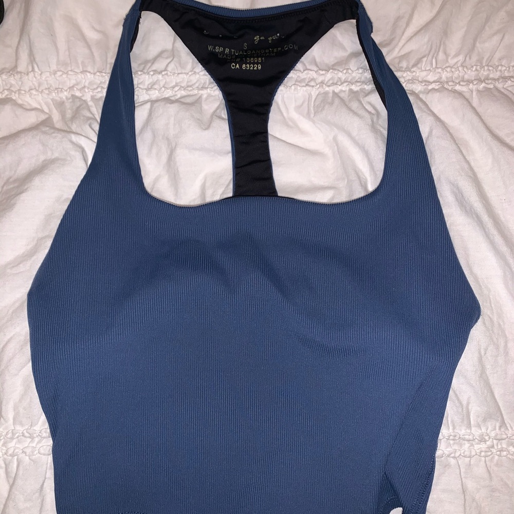SPIRITUAL GANGSTER TANK CROPPED - SIZE SMALL